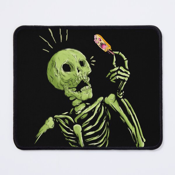 Item preview, Shocked Skeleton with Zombie Icecream designed and sold by FavenFawkes.