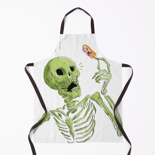 Item preview, Shocked Skeleton with Zombie Icecream designed and sold by FavenFawkes.