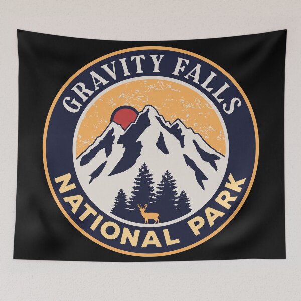 Item preview, Gravity Falls National Park-Vintage designed and sold by graphic-map.
