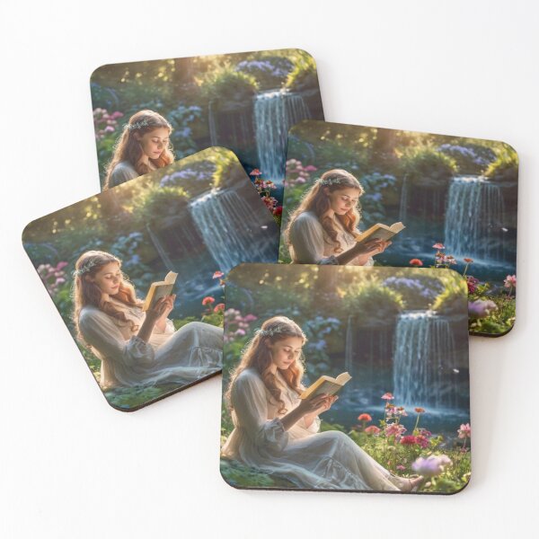 Artikelvorschau, Victorian Lady's Enchanted Garden Waterfall Retreat entworfen und verkauft von BlareBlare.