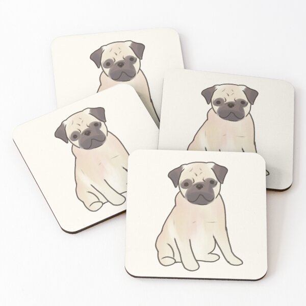 Item preview, Cute Pug illustration  designed and sold by Artofmayara.