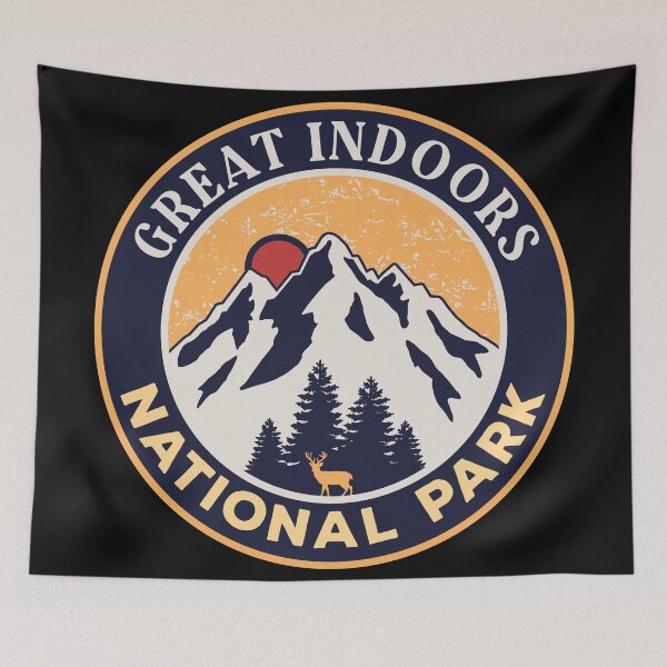 Item preview, Great Indoors National Park-Vintage designed and sold by graphic-map.