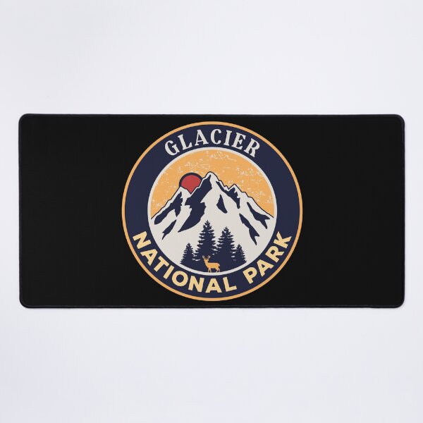 Item preview, Glacier National Park-Vintage designed and sold by graphic-map.