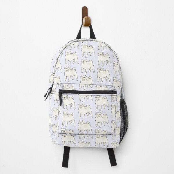 Item preview, White Pug art designed and sold by Artofmayara.