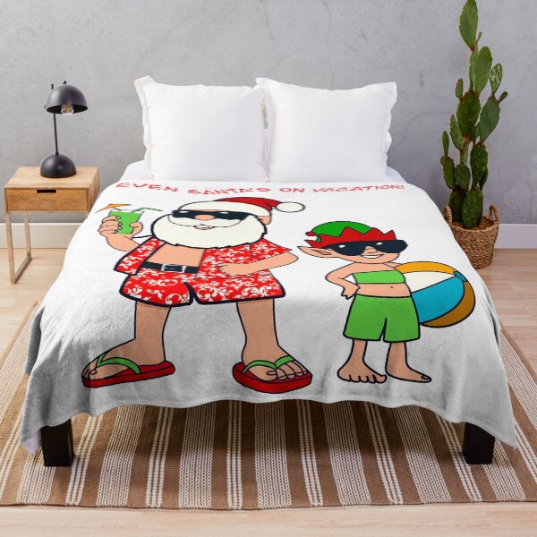 Item preview, Even Santa's on vacation designed and sold by Cuteshop94.