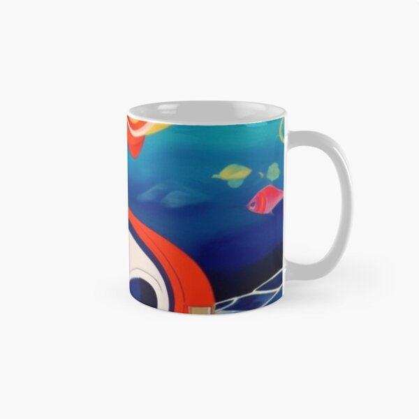 Item preview, Underwater Adventure: Vibrant Diving Masks and Ocean Depths designed and sold by Golimh71.