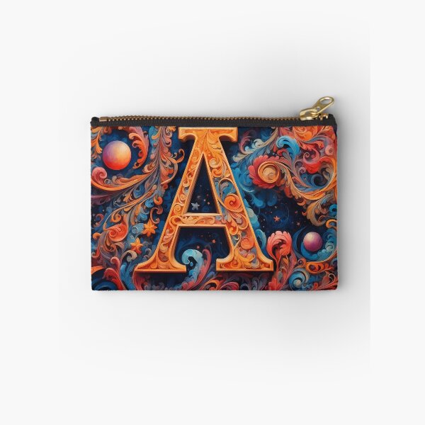 Item preview, The Letter A. set on a galaxy background. designed and sold by FocusedArt.