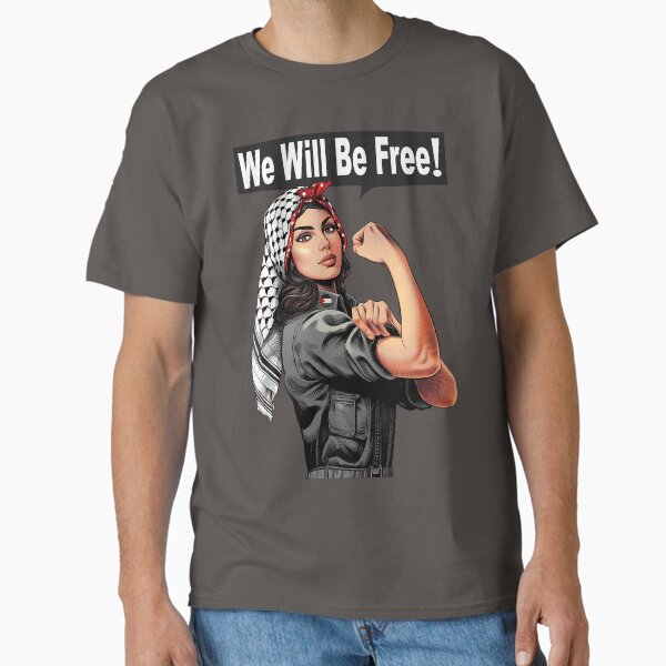 Item preview, Leila The Liberator "We Will Be Free!" designed and sold by ImaginacionShop.