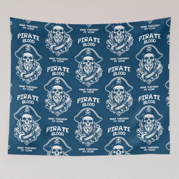 Item preview, Pirate blood runs through my veins (#19) [Create a set!] designed and sold by SolidEarthArt.