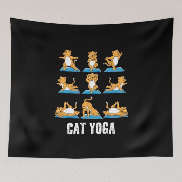 Item preview, Funny Cat Yoga Gift Meditation Yoga Lover designed and sold by Captain Mood.