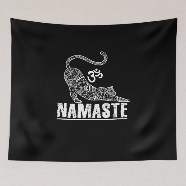 Item preview, Namaste Cat Yoga Gift Meditation Yoga Lover designed and sold by Captain Mood.