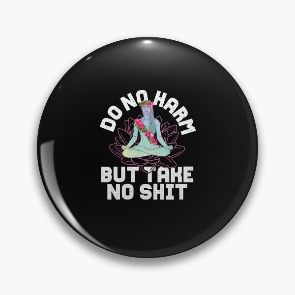 Item preview, Do Not Harm GIft Funny Meditation Yoga Lover Namaste designed and sold by Captain Mood.