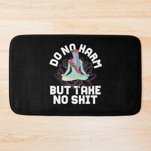 Item preview, Do Not Harm GIft Funny Meditation Yoga Lover Namaste designed and sold by Captain Mood.