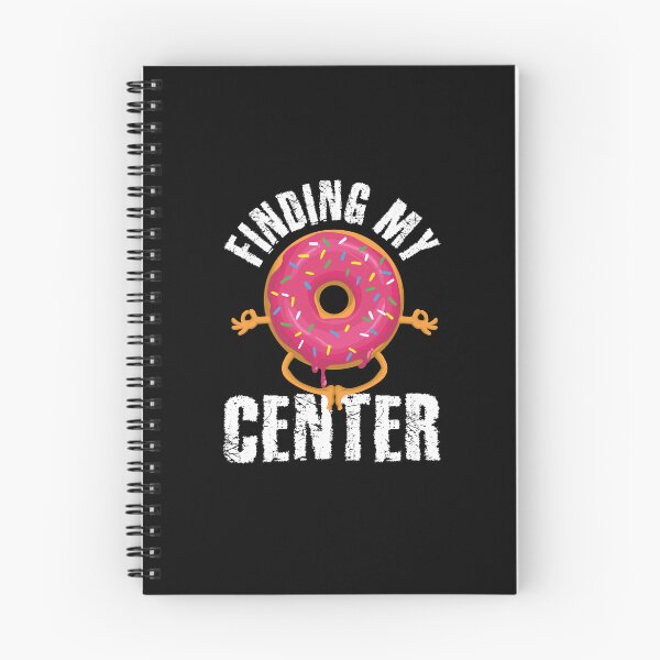 Item preview, Finding My Center Donut Shop Funny Yoga Lover designed and sold by Captain Mood.