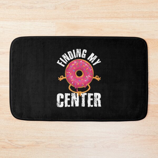 Item preview, Finding My Center Donut Shop Funny Yoga Lover designed and sold by Captain Mood.