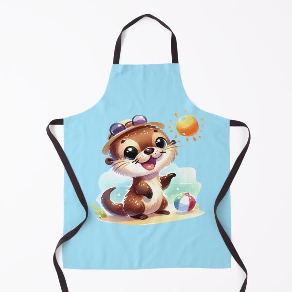 Item preview, Otter Watercolor in Summer designed and sold by 93-Store.