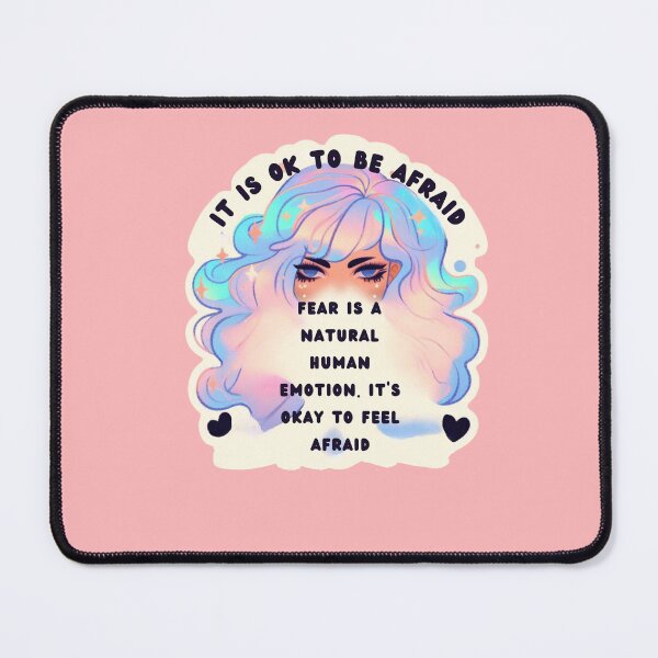 Item preview, Copy of Pastel Holographic Watercolor Sticker: Validating Fear, Normalizing Emotion designed and sold by Queueka.