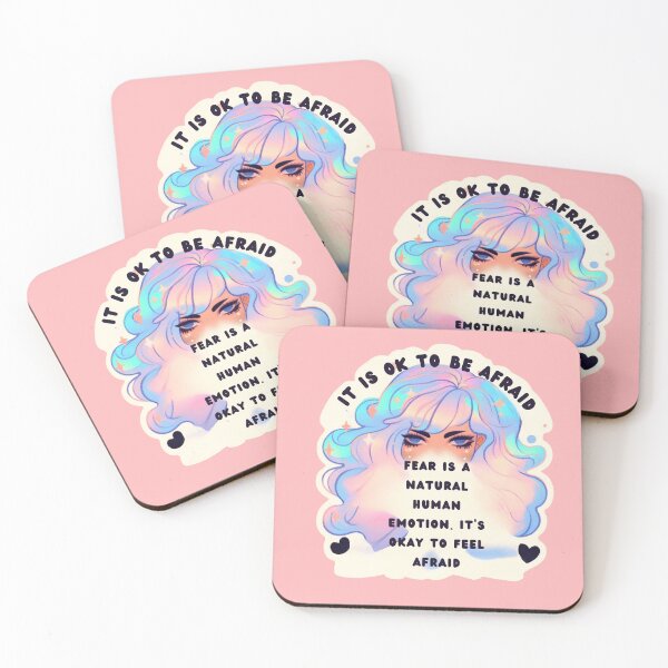 Item preview, Copy of Pastel Holographic Watercolor Sticker: Validating Fear, Normalizing Emotion designed and sold by Queueka.
