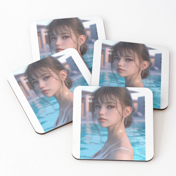 Item preview, Poolside Elegance in Blue designed and sold by palmyst.