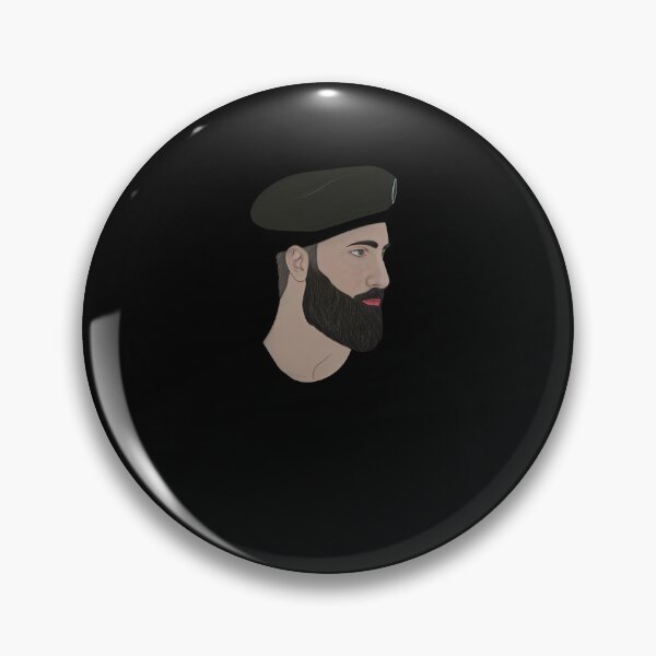 Item preview, Minimalistic male portrait: contemporary art print   designed and sold by DepartToArt.