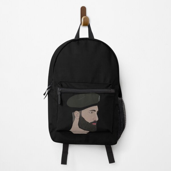 Item preview, Minimalistic male portrait: contemporary art print designed and sold by DepartToArt.