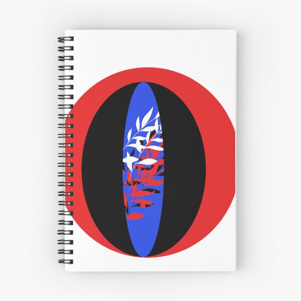 Item preview, Circular growth blu red blk  designed and sold by SureEel.