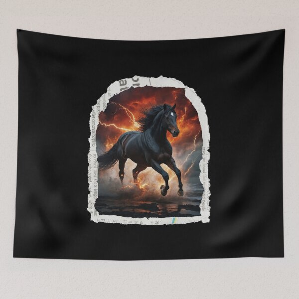 Item preview, Retro Running Horse designed and sold by Influcoast.