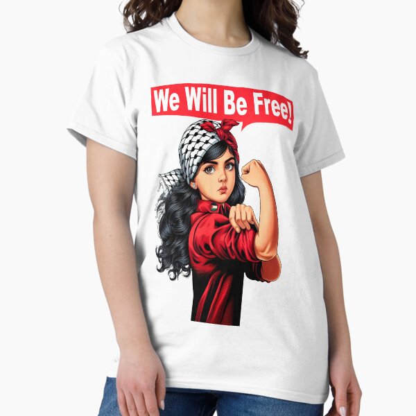 Item preview, Hind The Liberator "We Will Be Free!" (In Honor Of Hind Rajab) designed and sold by ImaginacionShop.