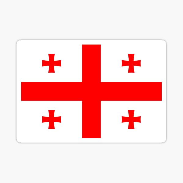 Item preview, Flag of Georgia designed and sold by MadeInR.