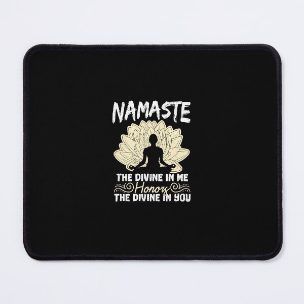 Item preview, Namaste Yoga Gift Yoga Lover The Divine In Me Yogi designed and sold by Captain Mood.