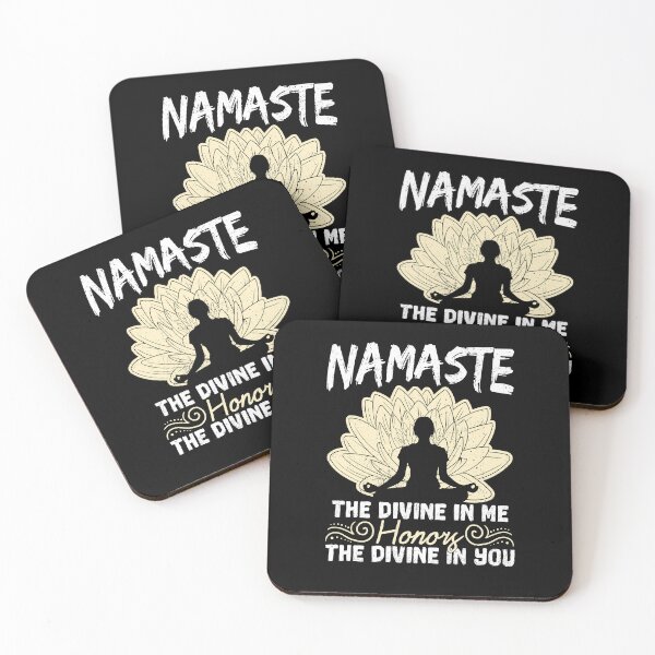 Item preview, Namaste Yoga Gift Yoga Lover The Divine In Me Yogi designed and sold by Captain Mood.