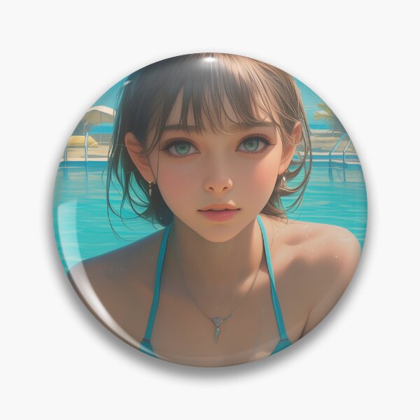 Item preview, Poolside Blue Radiance designed and sold by palmyst.