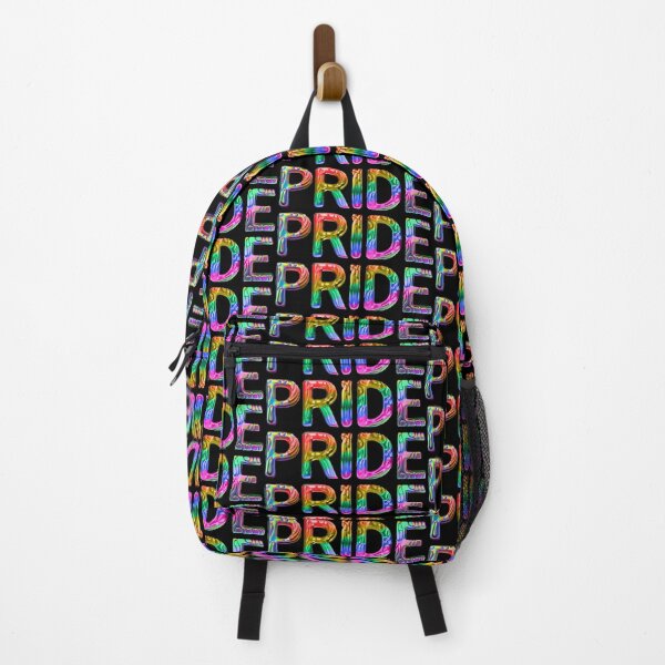 Item preview, ORGULLO, globo con bandera LGBT cromado tipográfico designed and sold by TQDitty.