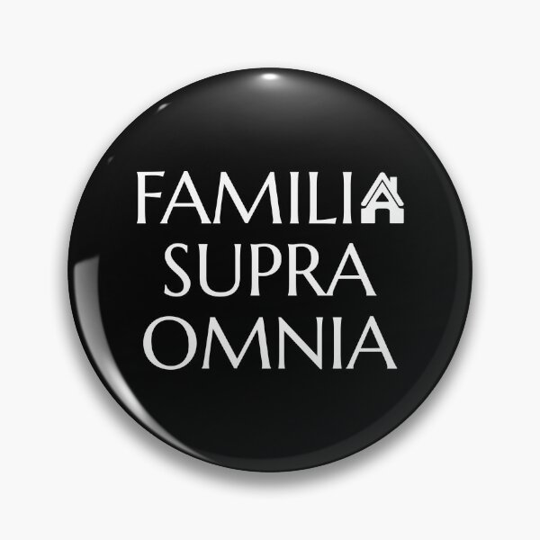 Item preview, Familia Supra Omnia - Latin Quote designed and sold by Happy Puppy Print On Demand.