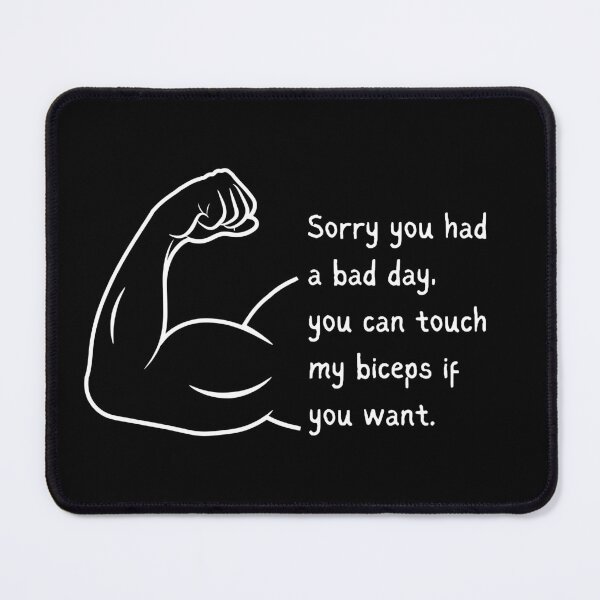Item preview, Bad day - Biceps designed and sold by WonkeyCreations.