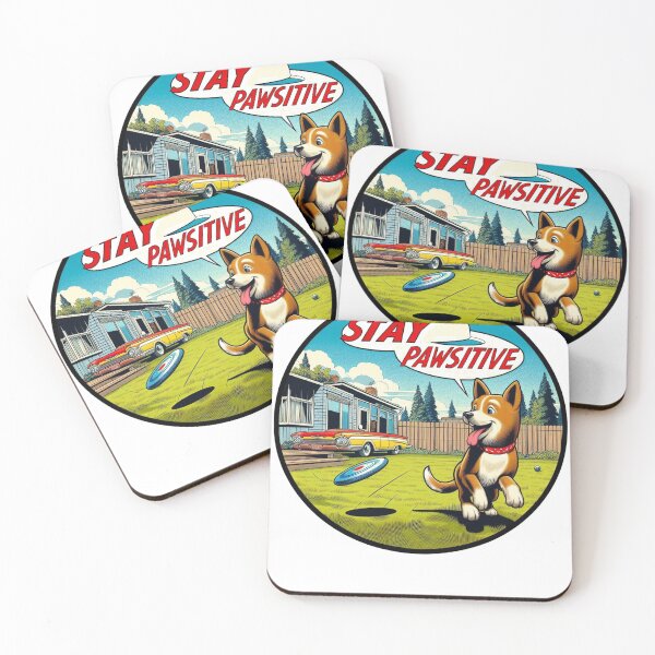 Item preview, Dog Stay Pawstive designed and sold by kamal8206.
