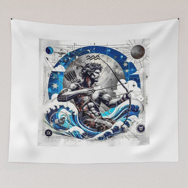 Item preview, AQUARIUS ZODIAC designed and sold by MargoGallery.