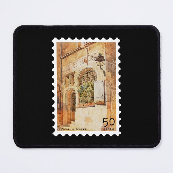 Item preview, Watercolor, Vintage Stamp designed and sold by RabbitK.