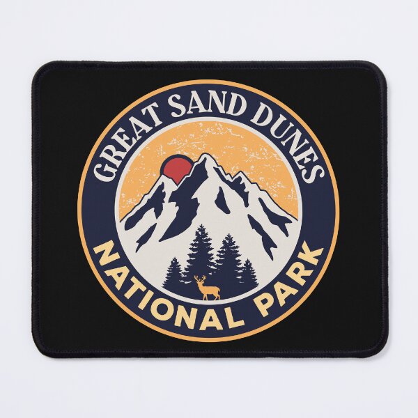 Item preview, Great Sand Dunes National Park-Vintage designed and sold by graphic-map.