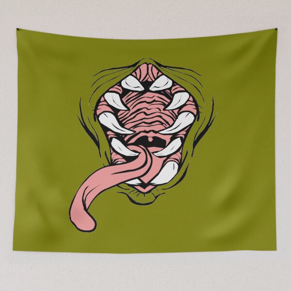 Item preview, Fanged Maw (Olive) designed and sold by MurpheusTech.