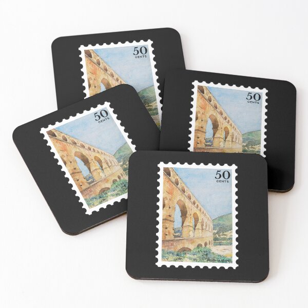 Item preview, Watercolor, Vintage Stamp designed and sold by RabbitK.