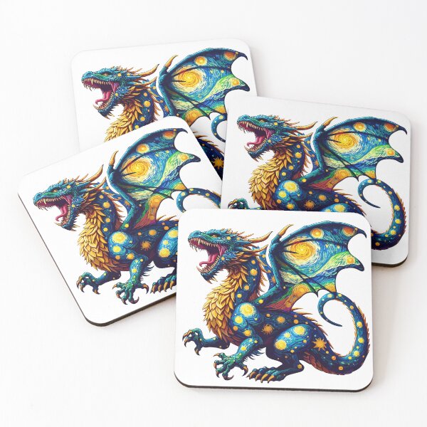 Item preview, Starry Night Dragon designed and sold by Xsquilax.