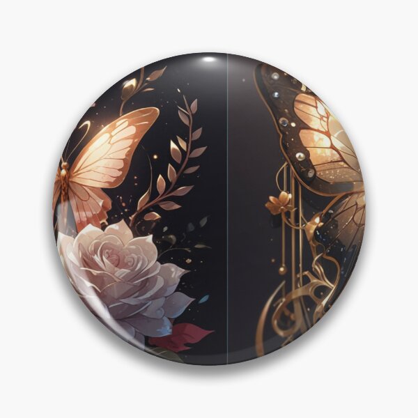 Item preview, Rose and butterflies. designed and sold by PatDoArt.