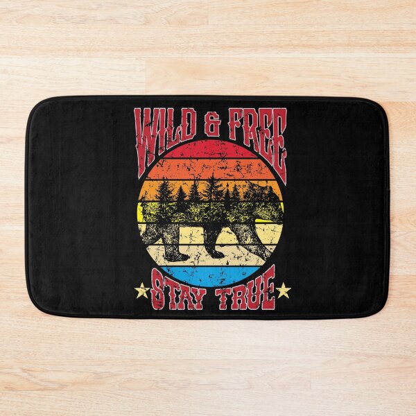 Item preview, Wild and Free - Bear Classic T-Shirt designed and sold by PMSNshop.