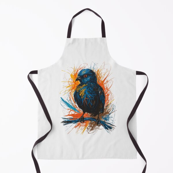 Item preview, Colorful Bird Sketch designed and sold by Influcoast.