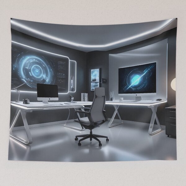 Item preview, Futuristic Office Design designed and sold by papi1998.