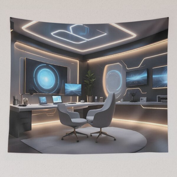 Item preview, Futuristic Office Design designed and sold by papi1998.