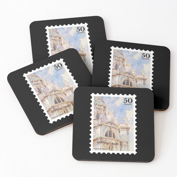 Item preview, Watercolor, Vintage Stamp designed and sold by RabbitK.