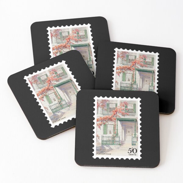 Item preview, Watercolor, Vintage Stamp designed and sold by RabbitK.