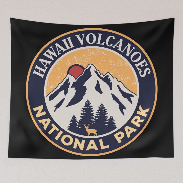 Item preview, Hawaii Volcanoes National Park-Vintage designed and sold by graphic-map.